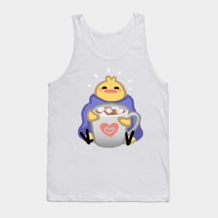 Hot Cocoa Birdblob Tank Top